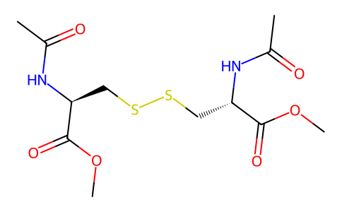 Dimethyl diacetyl cystinate 32381-28-5
